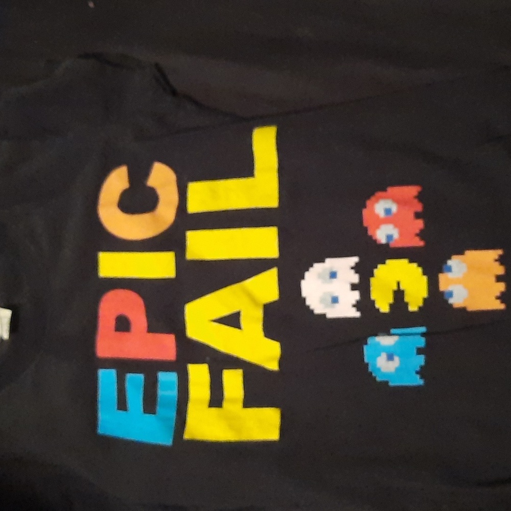 Epic fail pac man shirt